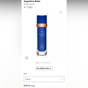 Augustinus Bader The Rich Cream